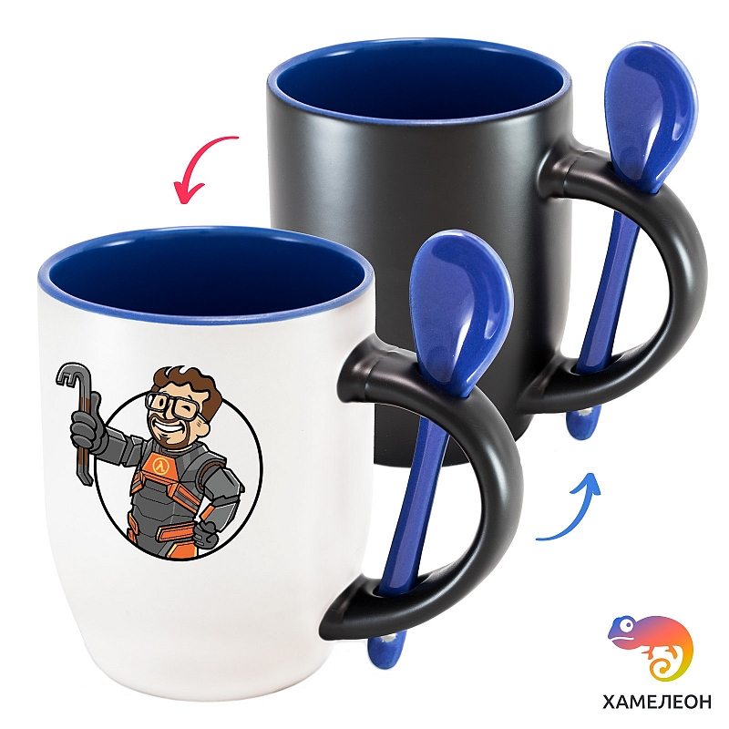 Кружка хамелеон Half-Life: Гордон Фримен - # 1 Кружка хамелеон Half-Life: Гордон Фримен #1