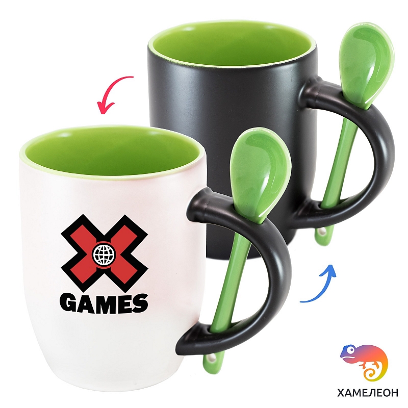 Кружка хамелеон X Games - # 4 Кружка хамелеон X Games #4