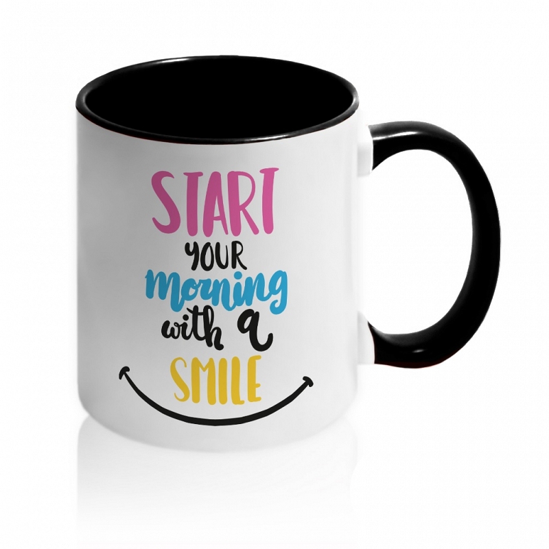 Кружка Start your morning with a smile - # 4 Кружка Start your morning with a smile #4