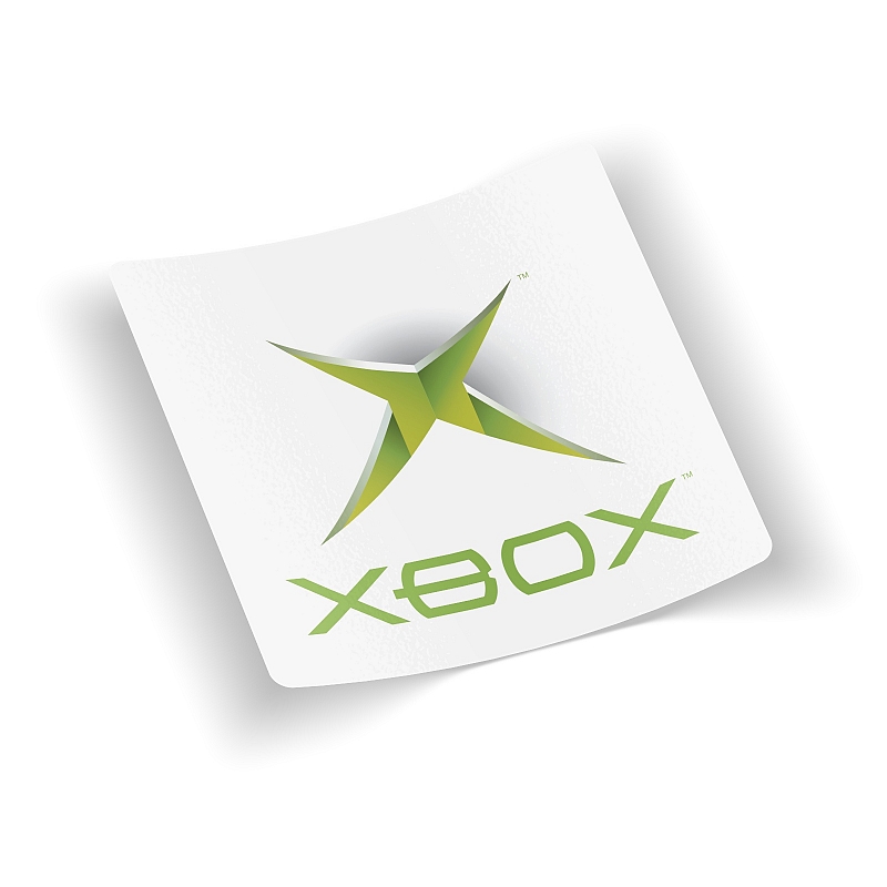 Стикер Xbox Logo (white) - # 1 Стикер Xbox Logo (white) #1