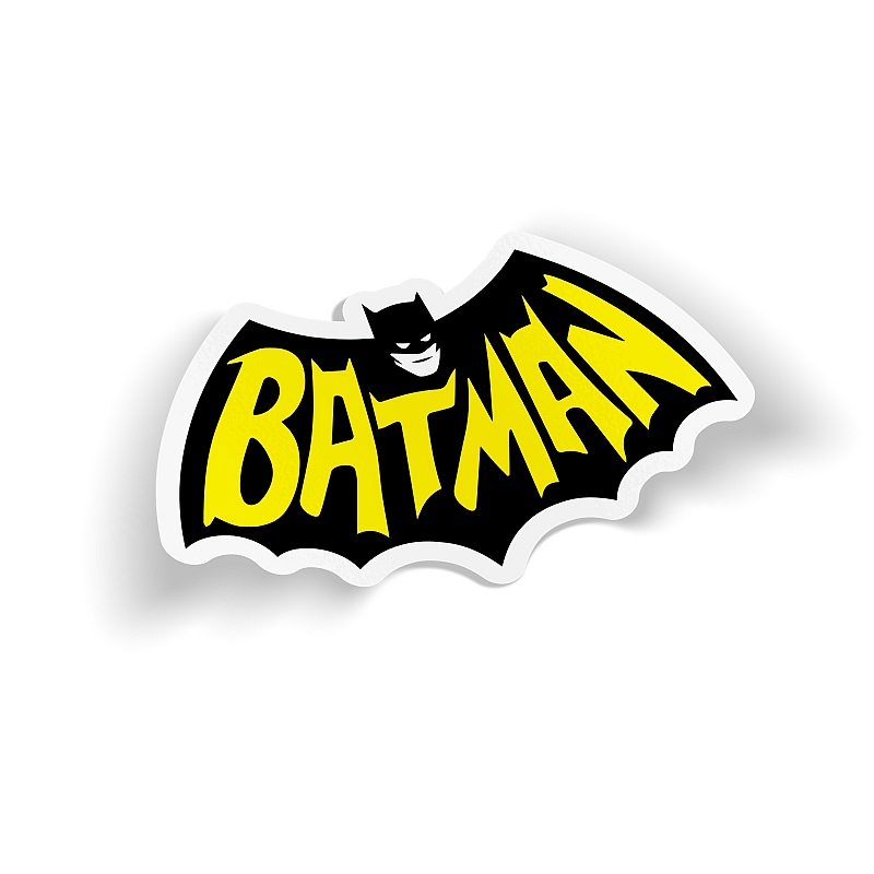 Стикер Batman Retro logo - # 1 Стикер Batman Retro logo #1