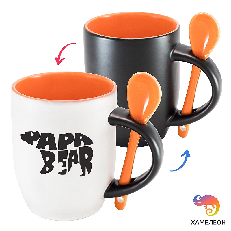 Кружка хамелеон Papa Bear - # 2 Кружка хамелеон Papa Bear #2
