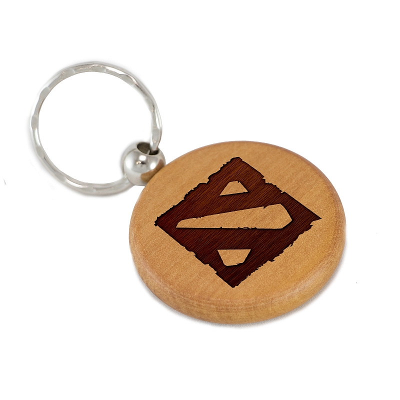 Брелок Dota2 из дерева - # 1 Брелок Dota2 из дерева #1