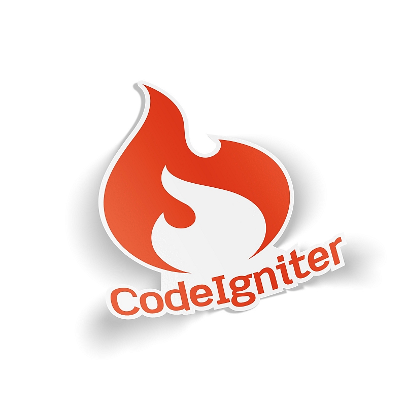 Стикер CodeInteger Logo - # 1 Стикер CodeInteger Logo #1