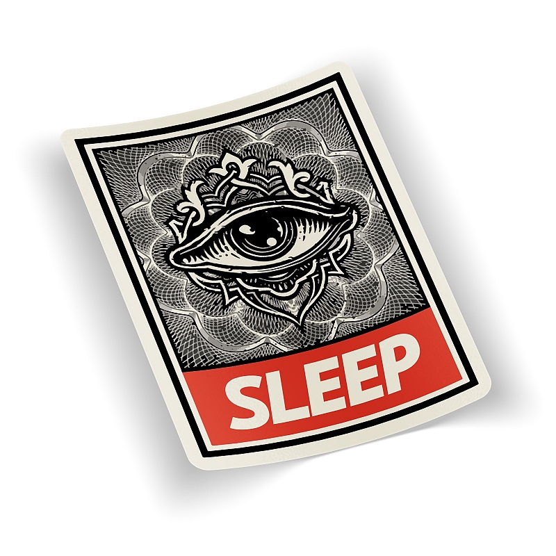 Стикер SLEEP - # 1 Стикер SLEEP #1