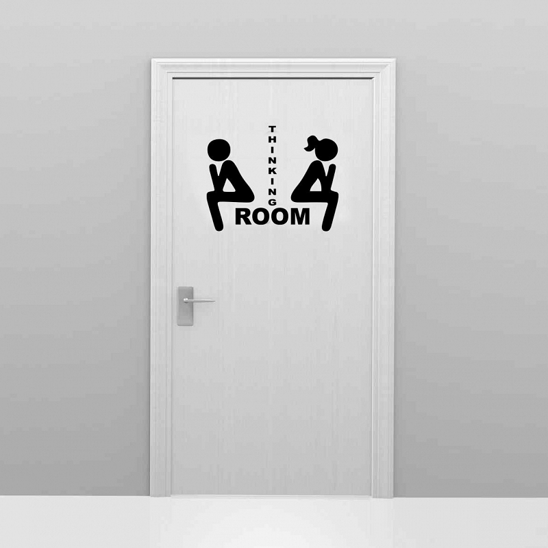 Наклейка на стену «Thinking Room» - # 2 Наклейка на стену «Thinking Room» #2