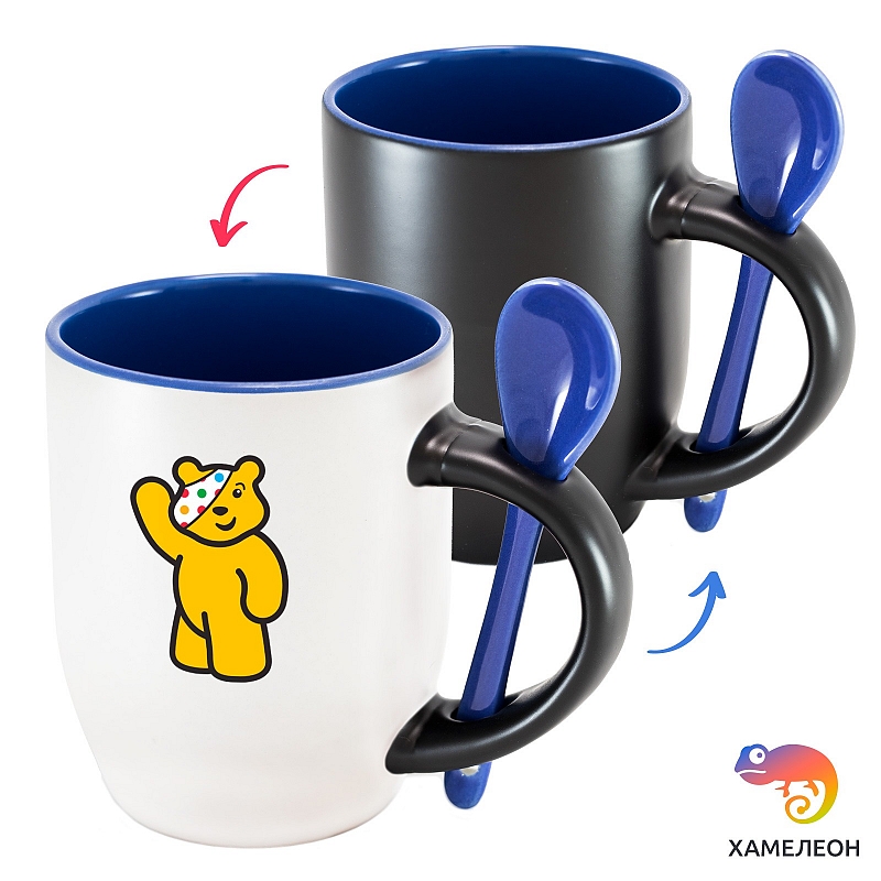 Кружка хамелеон Pudsey and Pudsey - # 3 Кружка хамелеон Pudsey and Pudsey #3