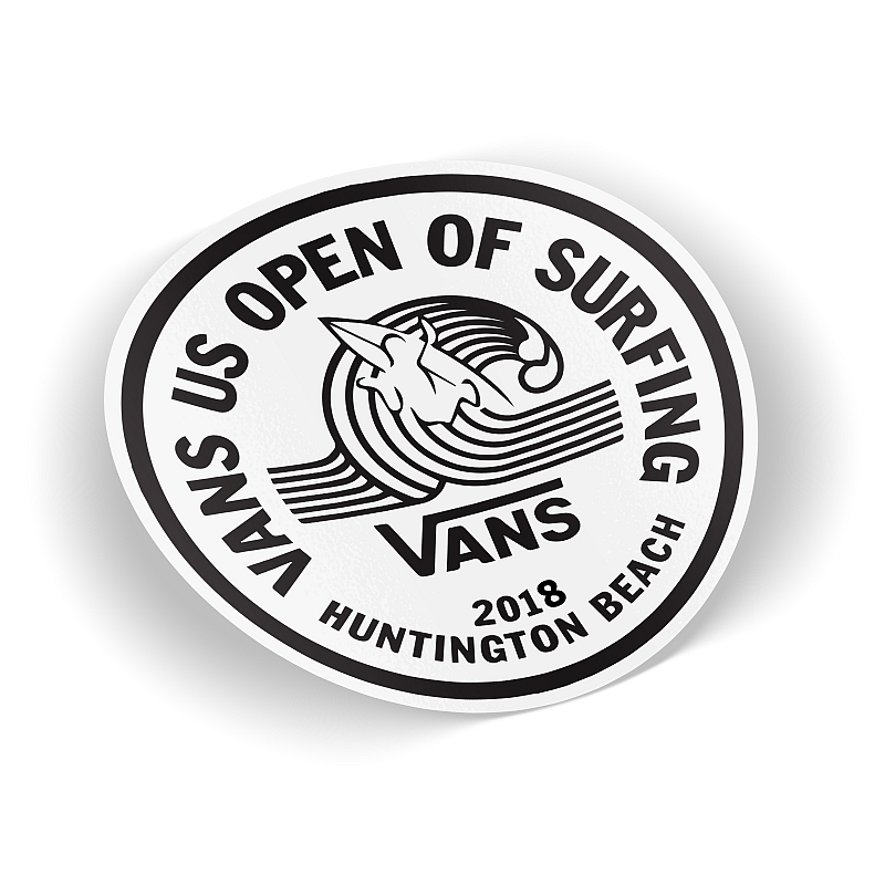 Стикер Vans us open of Surfing #1