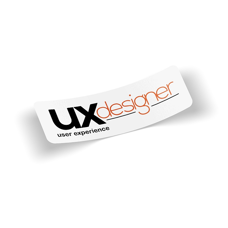 Стикер UX Designer - # 1 Стикер UX Designer #1