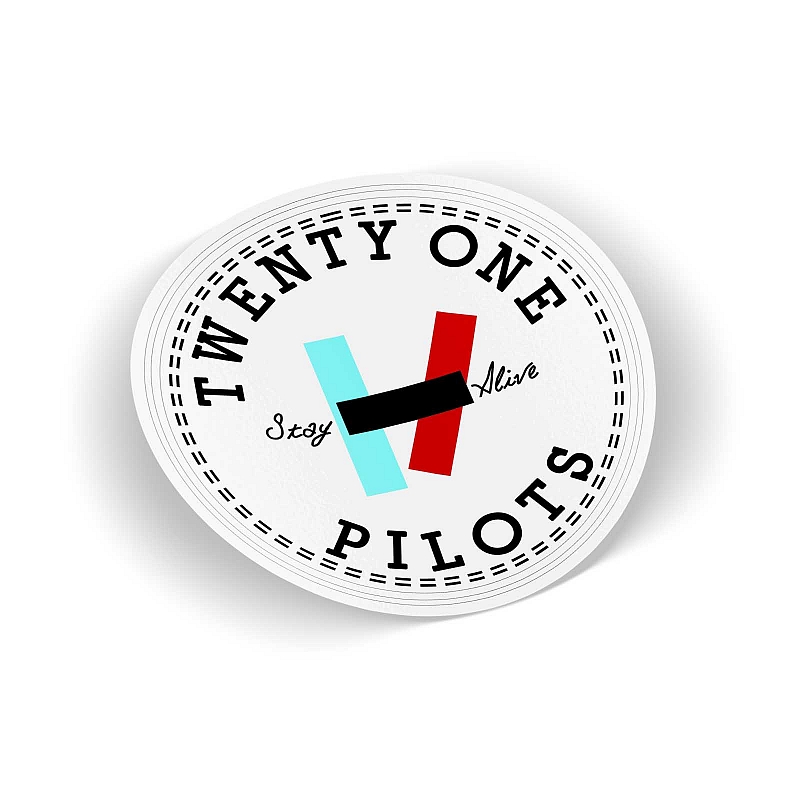 Стикер Twenty one pilots - # 1 Стикер Twenty one pilots #1