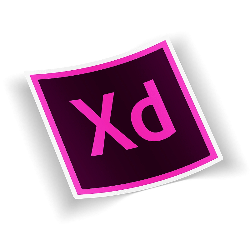 Стикер Adobe Experience Design - # 1 Стикер Adobe Experience Design #1