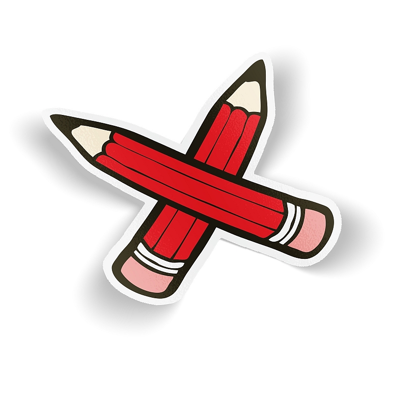 Стикер Pencils - # 1 Стикер Pencils #1