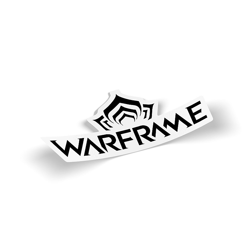 Стикер Warframe (logo) - # 1 Стикер Warframe (logo) #1