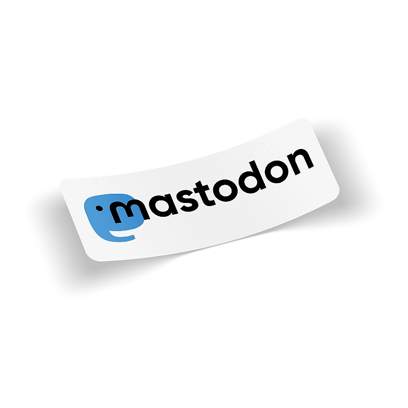 Стикер  Mastodon #1