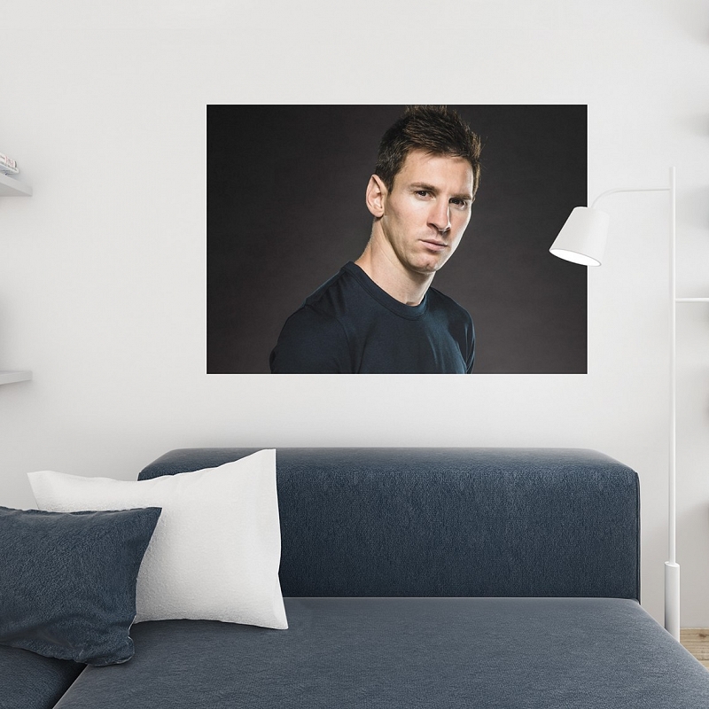 Постер Лионель Месси (портрет) - # 2 Постер Лионель Месси (портрет) #2