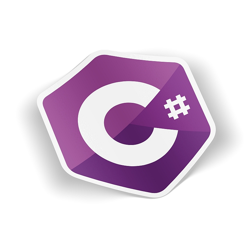Стикер C# - # 1 Стикер C# #1