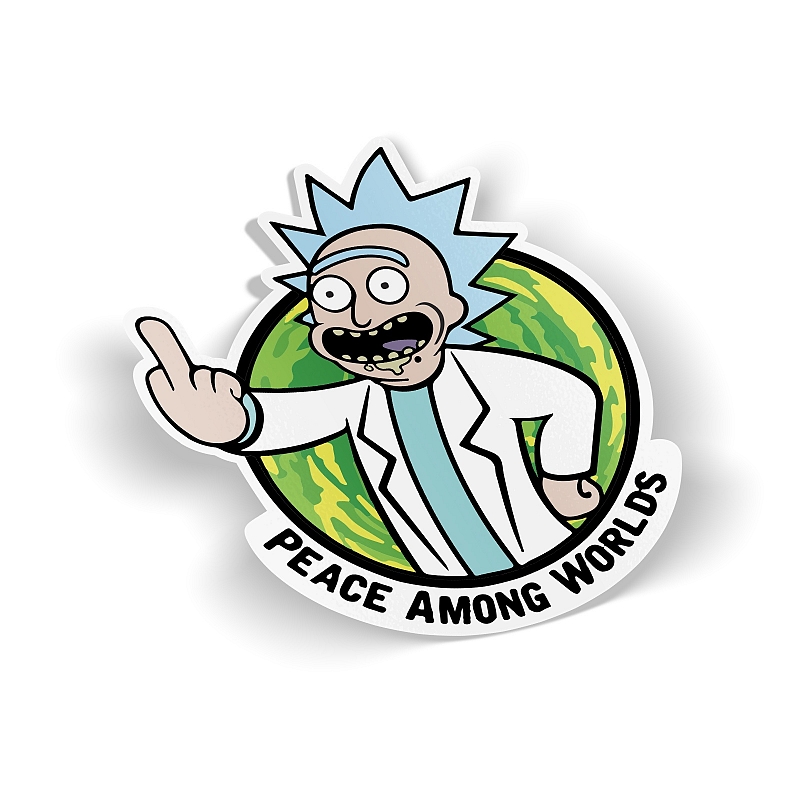 Стикер Rick - Peace Among Worlds - # 1 Стикер Rick - Peace Among Worlds #1