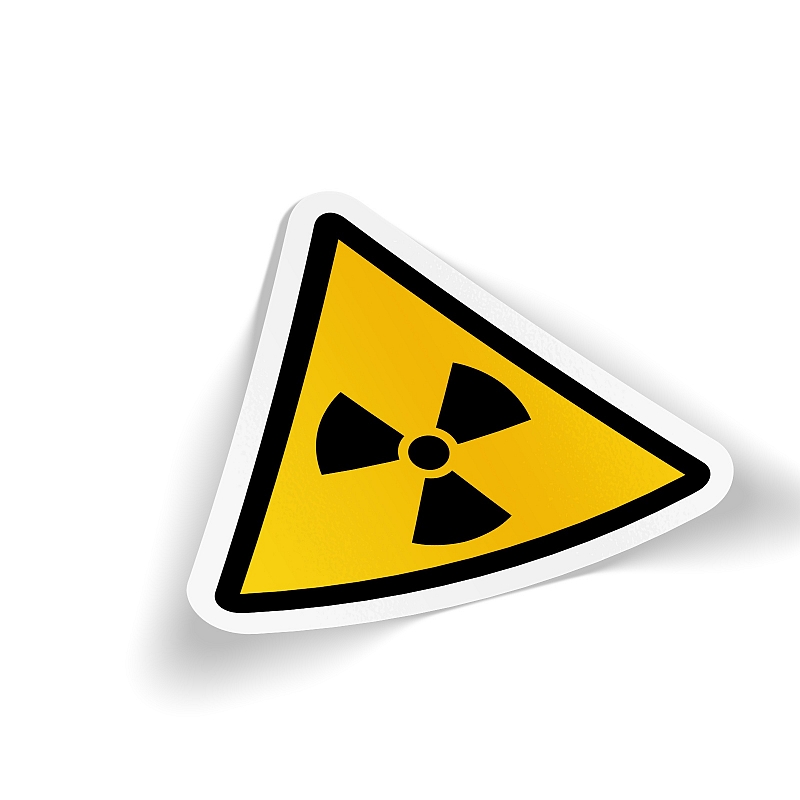 Стикер «Знак Радиации» #1