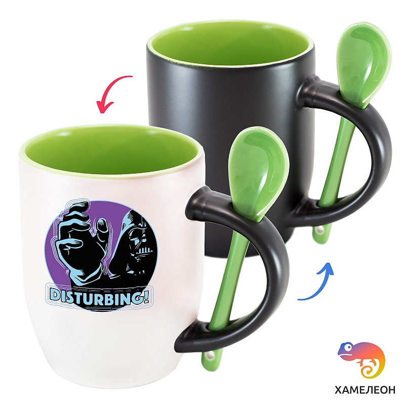 Кружка хамелеон Disturbing! - # 2 Кружка хамелеон Disturbing! #2