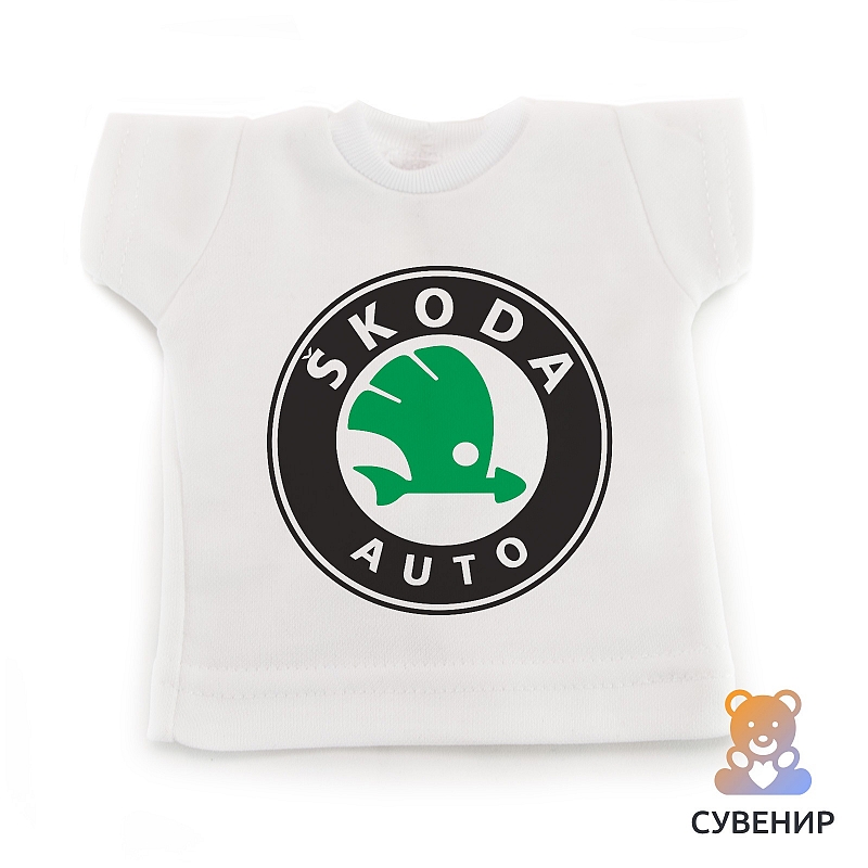 Сувенирная футболка Scoda - # 1 Сувенирная футболка Scoda #1