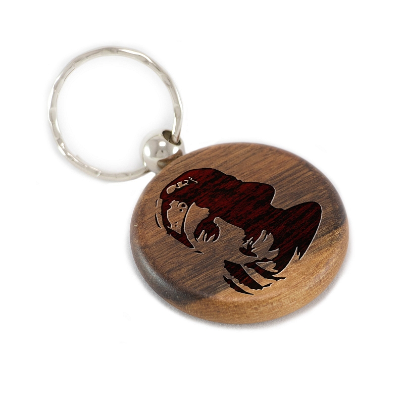 Брелок 2pac из дерева - # 2 Брелок 2pac из дерева #2