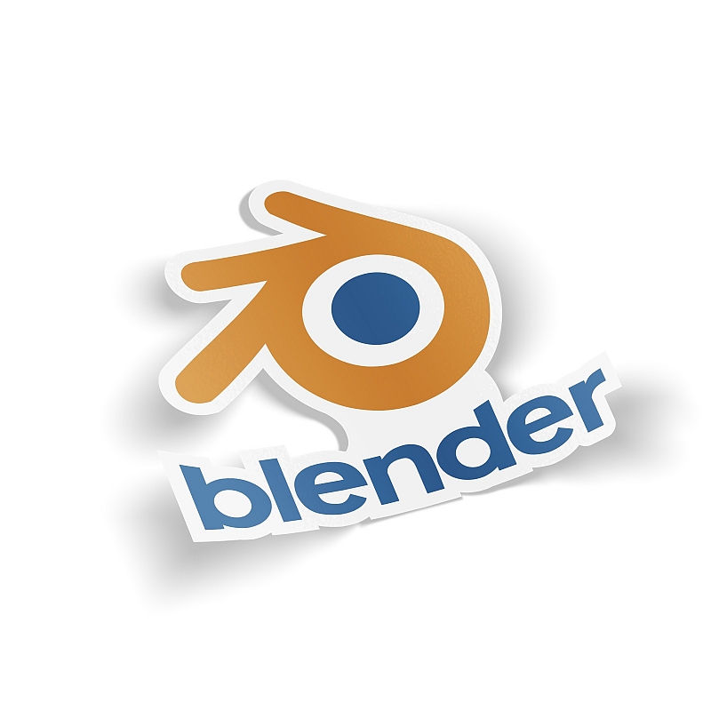 Стикер Blender - # 1 Стикер Blender #1
