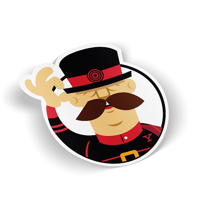 Стикер Yeoman - # 1 Стикер Yeoman #1
