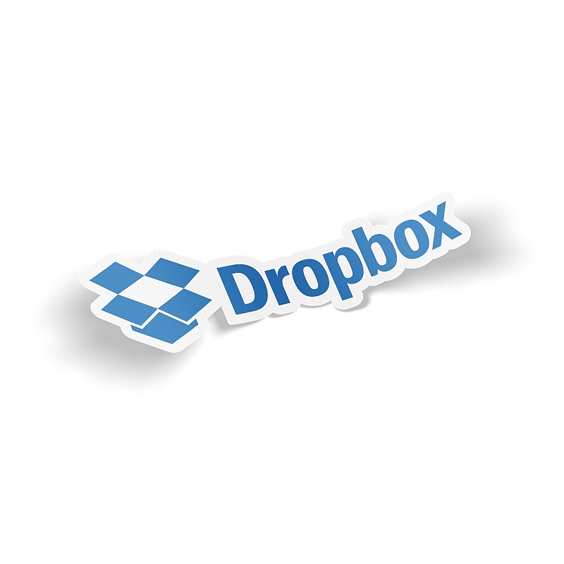 Стикер Dropbox - # 1 Стикер Dropbox #1
