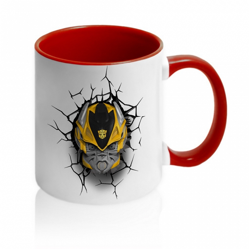 Кружка Бамблби в 3D - # 3 Кружка Бамблби в 3D #3