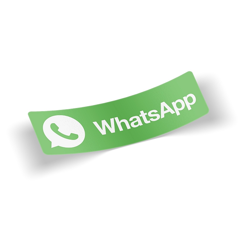 Стикер WhatsApp Logo - # 1 Стикер WhatsApp Logo #1