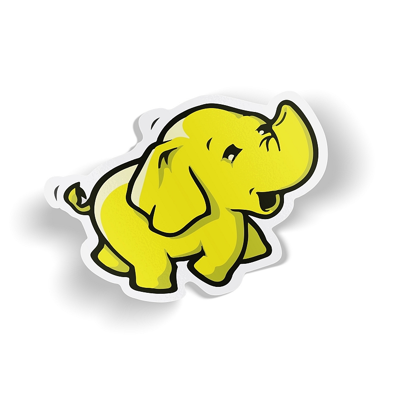 Стикер Hadoop Elephant - # 1 Стикер Hadoop Elephant #1