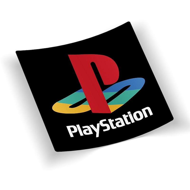 Стикер PlayStation Old Logo - # 1 Стикер PlayStation Old Logo #1