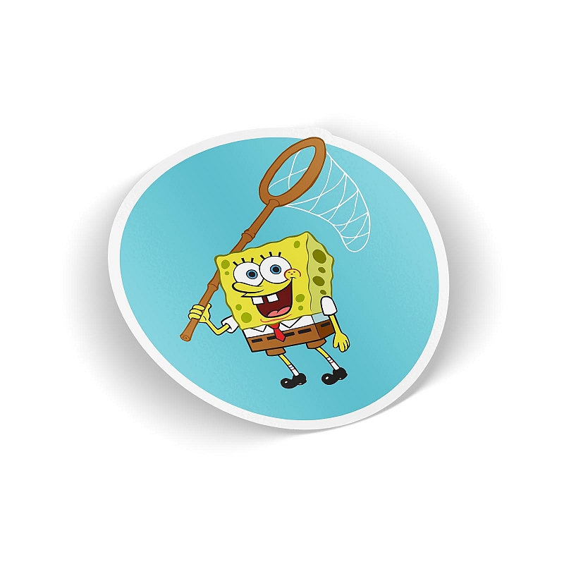 Стикер SpongeBob zoologist - # 1 Стикер SpongeBob zoologist #1