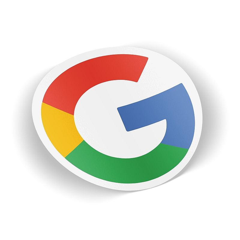 Стикер Google - # 1 Стикер Google #1