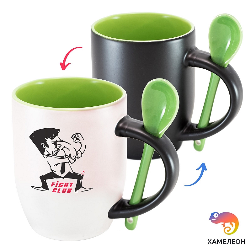 Кружка хамелеон Fight Club - # 4 Кружка хамелеон Fight Club #4