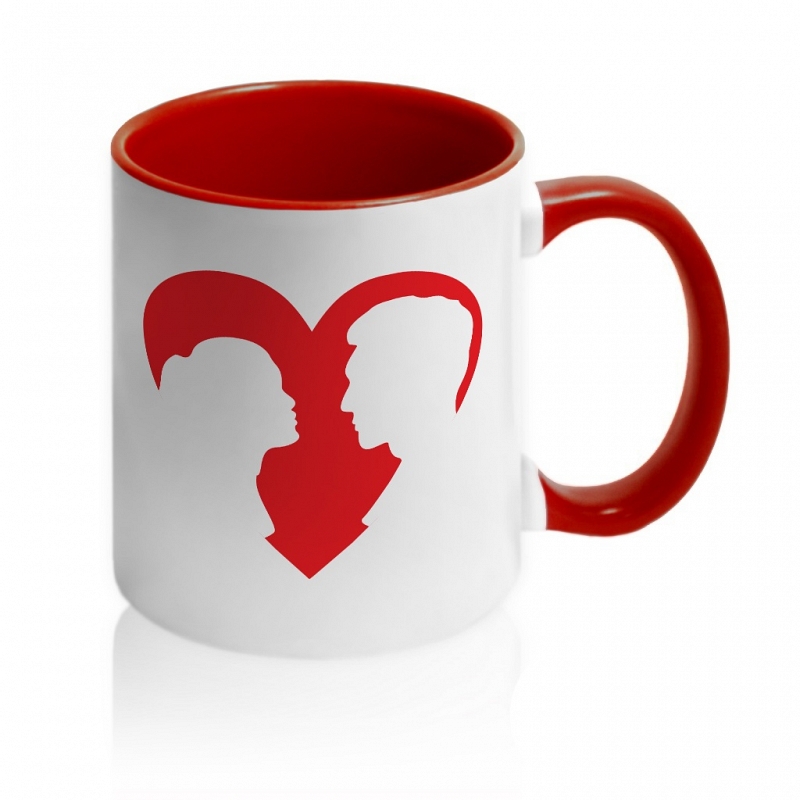 Кружка «Силует влюбленных» - # 1 Кружка «Силует влюбленных» #1