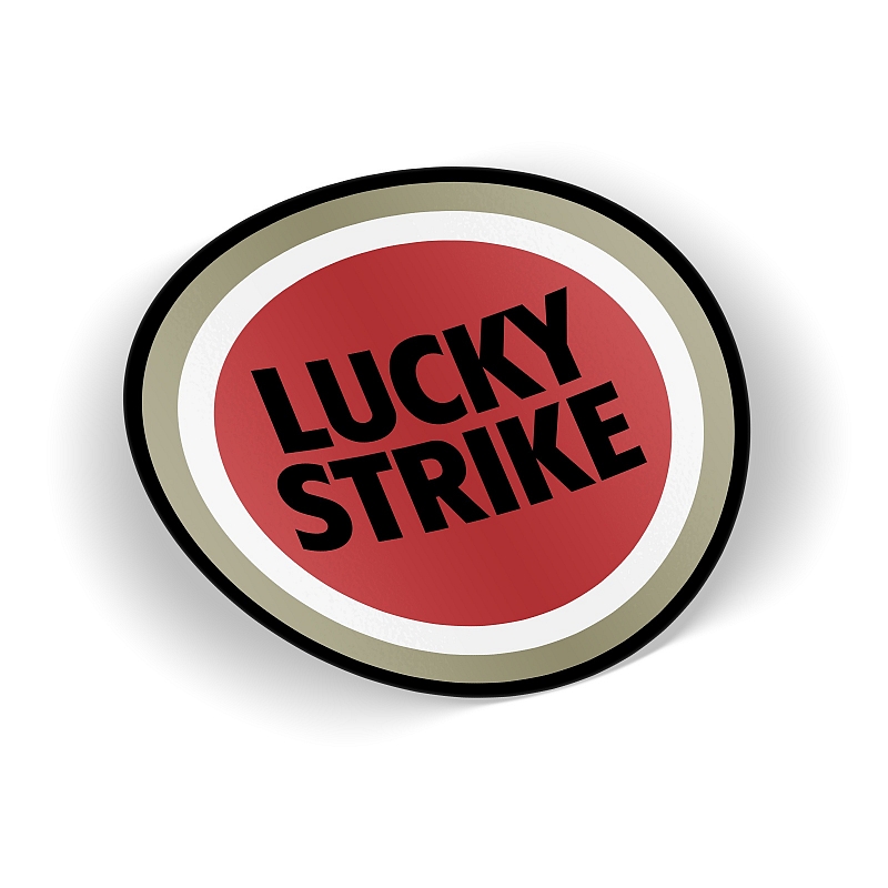 Стикер Lucky Strike - # 1 Стикер Lucky Strike #1