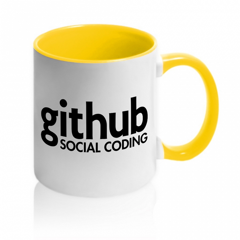 Кружка Github Social Coding #4