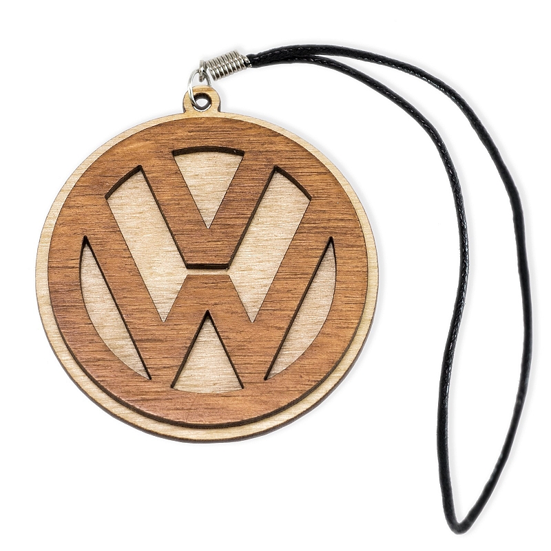 Брелок из дерева Volkswagen - # 1 Брелок из дерева Volkswagen #1