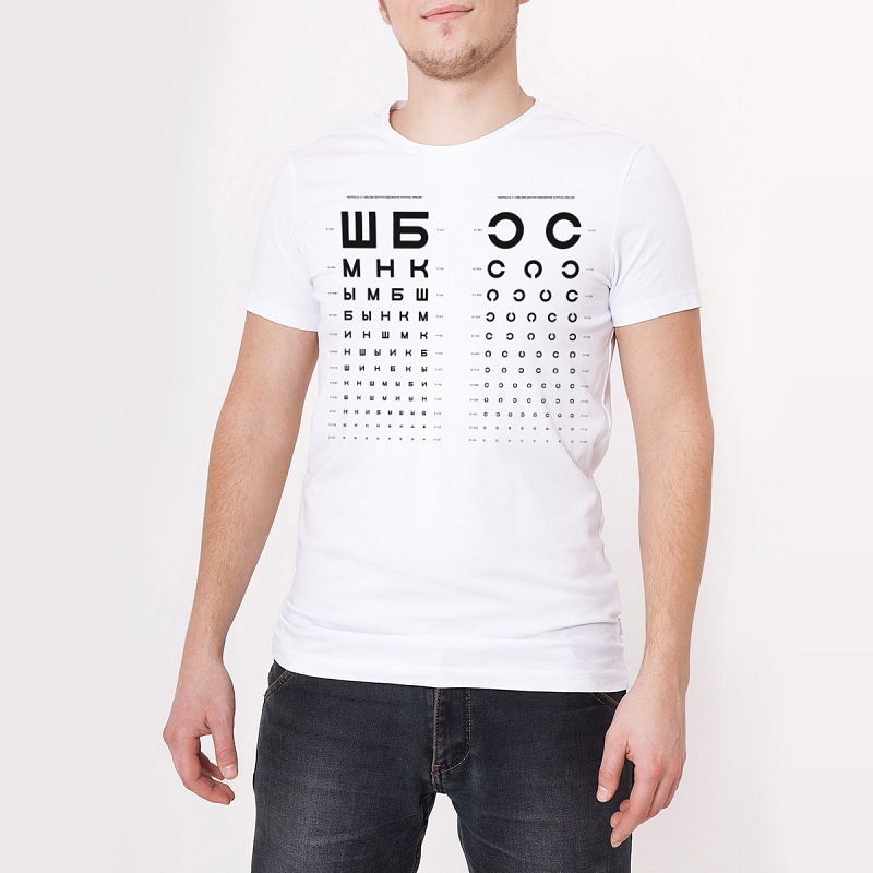 Футболка Таблица Орловой - # 2 Футболка Таблица Орловой #2