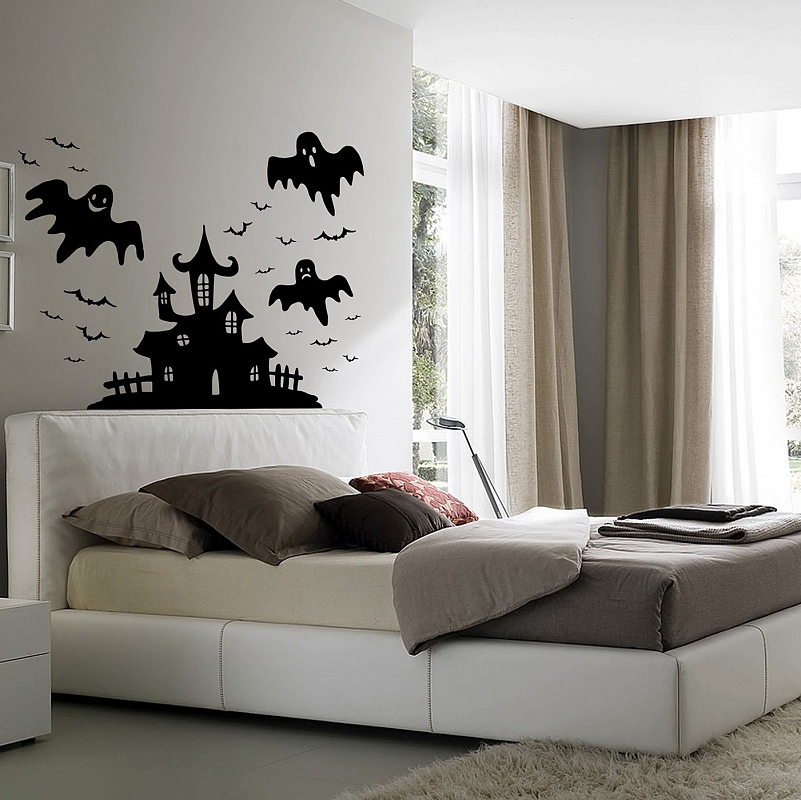 Наклейка на стену «Замок ужасов» - # 2 Наклейка на стену «Замок ужасов» #2