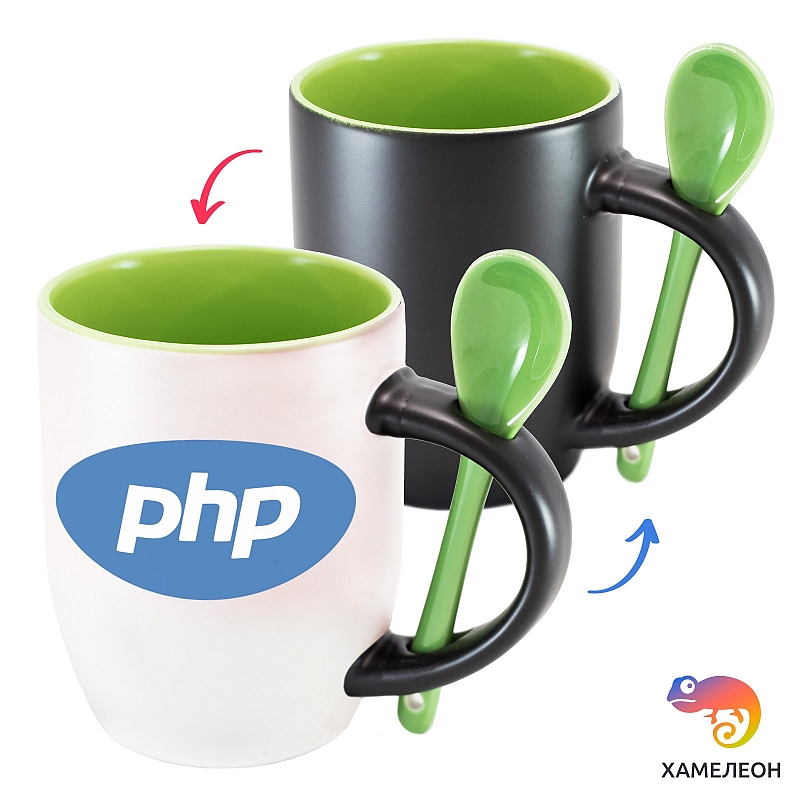 Кружка хамелеон PHP - # 2 Кружка хамелеон PHP #2