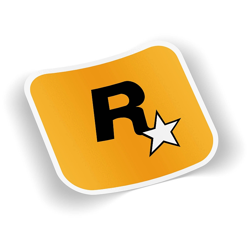 Стикер Rockstar - # 1 Стикер Rockstar #1