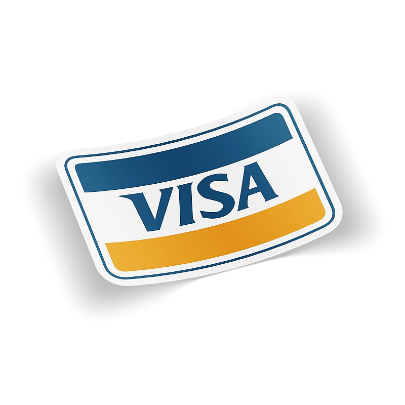 Стикер Visa - # 1 Стикер Visa #1