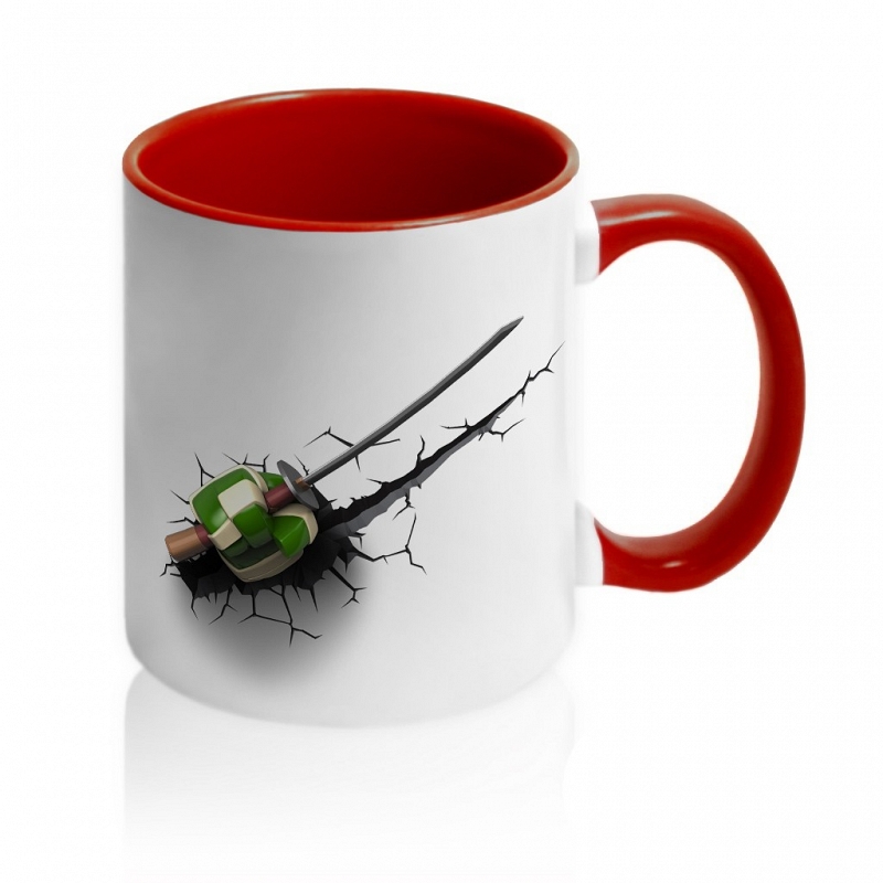 Кружка с 3D черепашкой ниндзя - # 3 Кружка с 3D черепашкой ниндзя #3