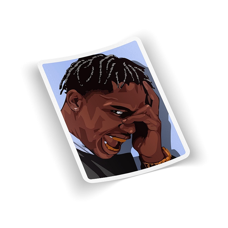Стикер Трэвис Скотт - # 1 Стикер Трэвис Скотт #1