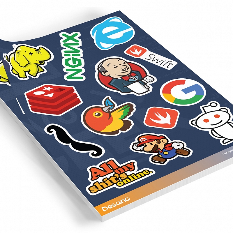 Стикерпак Набор гика #3 - # 1 Стикерпак Набор гика #3 #1