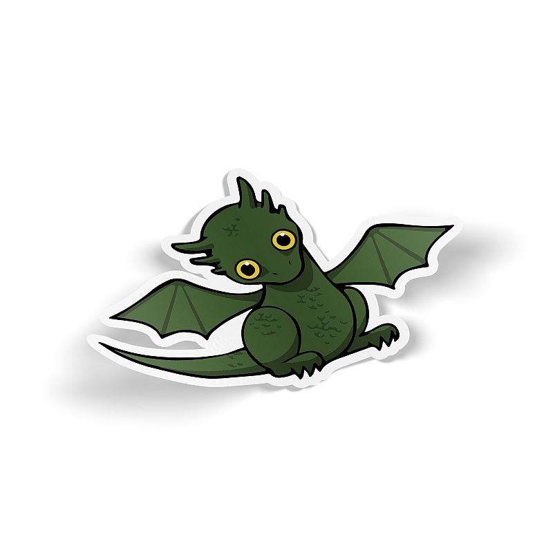 Стикер Game of Thrones - Дрогон, Рейгаль, Визерион (3шт) - # 2 Стикер Game of Thrones - Дрогон, Рейгаль, Визерион (3шт) #2