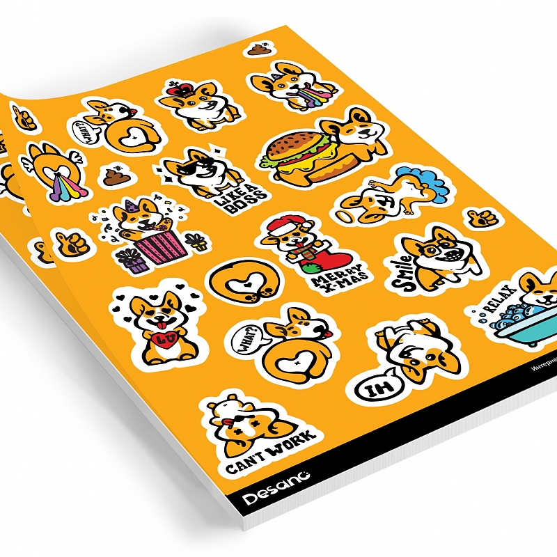 Стикерпак «Собачка Like a Boss» - # 1 Стикерпак «Собачка Like a Boss» #1