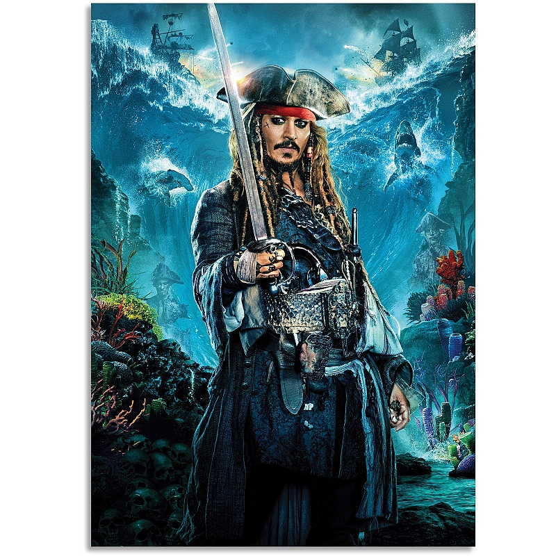 Постер Джек Воробей - # 1 Постер Джек Воробей #1